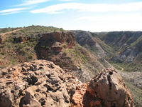 Limestone karst scenery from Charles Knife drive